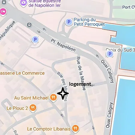 Les Moulins דירה שרבורג